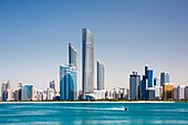 United Arab Emirates (UAE), Abu Dhabi City Skyline, Central Market Tower