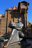 Ukraine,  Kiev, Kyiv, Golden Gate, Zoloti Vorota, Yaroslav statue