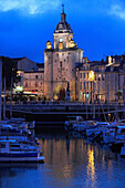 France, Poitou-Charentes, La Rochelle, Vieux Port, Tour de la Grosse Horloge