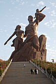 Senegal, Dakar, Renaissance Africaine monument