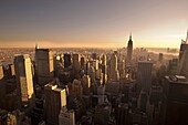 MIDTOWN SKYLINE MANHATTAN NEW YORK CITY USA