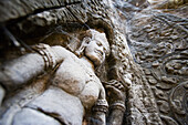 Carvings Of Dancing Apsara At Prasat Ta Som, Angkor,Siem Reap,Cambodia