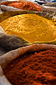 Spices For Sale In Souk, Marrakesh,Morocco
