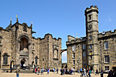 Scottish National War Memorial und Royal Palace in der Burg von Edinburgh, UNESCO Weltkulturerbe Edinburgh, Edinburgh, Schottland, Großbritannien, Vereinigtes Königreich
