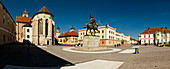 Central Square in the fortress, Alba Iulia, Transylvania, Romania