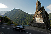 The Transfagarasan in the Fagaras Mountains, Transylvania, Romania