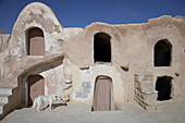 Ksar, mud huts, Ghomrassen, Tataouine Governorate, Tunisia