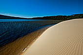 Lake Barracoota in der Cape Howe Wildnis, Croajingolong Nationalpark, Victoria, Australien