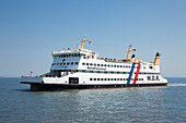 Fähre von Dagebüll zur Insel Amrum, Nordsee, Nordfriesland, Schleswig-Holstein, Deutschland