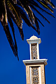 Mosque minaret in the port, Tangiers, Morocco