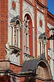 Entrance to the University of Rostock, Hanseatic town of Rostock, Mecklenburg Western Pommerania, Germany