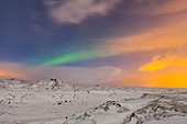 Northern Lights, Iceland, Europe.