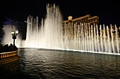 the fountain at Bellagio, casino and hotel in Las Vegas, Nevada, USA