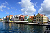 Handelskade Merchant Houses Willemstad Curaçao Dutch Caribbean Island Netherlands