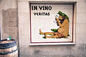 Bar advertisement in Logrono, La Rioja, Spain, Euope