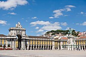 Praca do Comercio, Commerce Square, Terreiro do Paco, Palace Square, Lisboa, Lisbon, Portugal.