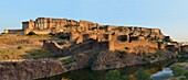 India, Rajasthan, Jodhpur, Mehrangarh fort.