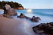 Sa Boadella beach, Lloret de Mar, Girona, Spain