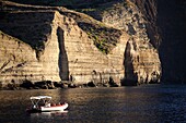 Pollara bay and Faraglione Rock, Salina, Aeolian islands, Sicily, Italy