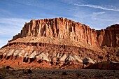 Rock formations at Capitol Reef National Park in Utah, United States of America, USA