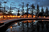 Abends in Santa Cruz, Insel Graciosa, Azoren, Portugal