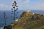Maia lighthouse, Island of Santa Maria, Azores, Portugal