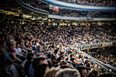 Crowd in Seats at Yankee Stadium, Bronx, New York City, USA