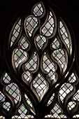 Detail Of A Window And Stained Glass, Chateau De Chateaudun, Eure-Et-Loir (28), France