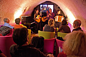 Jazz Concert In A Cellar Club, Music Evenings At The Bar-Restaurant 'Le Parvis', Chartres, Eure-Et-Loir (28), Centre, France