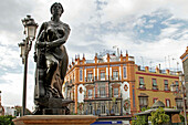 Plaza De Altozano, Plaza De La Virgen De Los Reyes, The Virgin Of The Kings Square, Near The Cathedral Of Seville, Andalusia, Spain