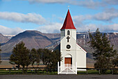 Glaumbaer Church, Varmahlid, Northern Iceland, Europe