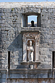Statue At The Pile Gate, Dubrovnik, Dubrovnik-Neretva, Croatia