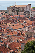 View Of Dubrovnik From The City Walls, Dubrovnik-Neretva, Croatia