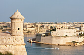 Fort St Angelo, As Seen From Valletta, Vittoriosa (Birgu), Malta