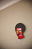 South Africa, Garden Route, decor in Vovo Telo Guesthouse, Port Elizabeth, Wall