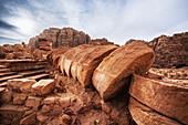 Old ruins, Petra, Jordan