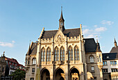 City Hall, Fishmarkt, Erfurt, Thuringia, Germany