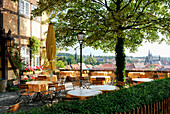 Restaurant Schlosskrug auf der Quedlinburg, Quedlinburg, Sachsen-Anhalt, Deutschland