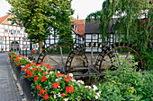 Neue Muehle Monument in Wiedenbrueck, Rheda-Wiedenbrueck, North Rhine-Westphalia, Germany