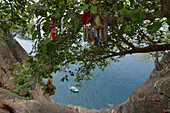 View from Swami Rock at the so called Lovers Leap, Trincomalee, east coast, Sri Lanka, South Asia