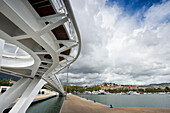 Thaon Di Revel Brücke im Hafen, La Spezia, Ligurien, Italien