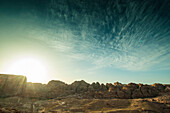 Rock formation, Petra, Jordan, Middle East