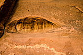 Petroglyphs, Wadi Rum, Jordan, Middle East