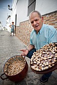 The famous snails of ´Satanas´    Of the Bar the Llanete  Medina Sidonia, Cadiz, Spain, Europe