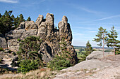 Teufelsmauer, Timmenrode, Harz, Saxony-Anhalt, Germany, Europe