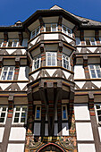 Half-timbered house, Goslar, Harz, Lower-Saxony, Germany, Europe