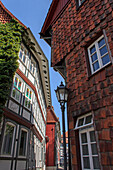 Fachwerkhäuser in Osterode, Harz, Niedersachsen, Deutschland, Europa