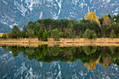 Lake Luttensee, near Mittenwald, Bavaria, Germany