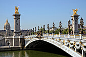 Pont Alexandre, Paris, Frankreich, Europa