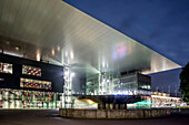 Brunnen und Kulturzentrum, Kultur- und Kongresszentrum Luzern, KKL, Europaplatz, Jean Nouvel, Luzern, Schweiz